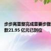 步步高重整完成重要步骤，融资款21.95 亿元已到位