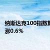 纳斯达克100指数期货上涨0.6%