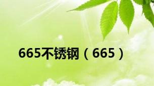 665不锈钢（665）