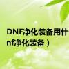 DNF净化装备用什么（dnf净化装备）