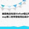 越南电动车商VinFast母公司Vingroup第二财季营收同比减少8.5%