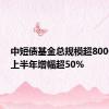 中短债基金总规模超8000亿元 上半年增幅超50%