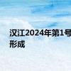 汉江2024年第1号洪水形成