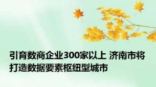 引育数商企业300家以上 济南市将打造数据要素枢纽型城市