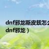 dnf邪龙斯皮兹怎么打（dnf邪龙）