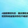 4连板惠程科技：重庆惠程未来实际经营和收益情况存在不确定性