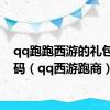 qq跑跑西游的礼包兑换码（qq西游跑商）