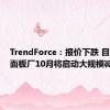 TrendForce：报价下跌 目前已传面板厂10月将启动大规模减产