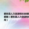 肥东县人力资源和社会保障局地址邮编（肥东县人力资源和社会保障局）