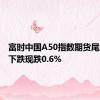 富时中国A50指数期货尾盘加速下跌现跌0.6%