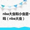 nba大虫和小虫是一个人吗（nba大虫）