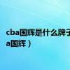 cba国辉是什么牌子（cba国辉）