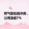 燃气股短线冲高，大众公用涨超7%