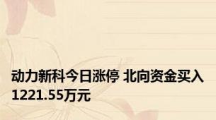 动力新科今日涨停 北向资金买入1221.55万元