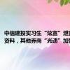 中信建投实习生“炫富”泄露项目资料，其他券商“光速”加强管理！