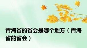 青海省的省会是哪个地方（青海省的省会）