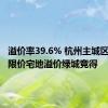 溢价率39.6% 杭州主城区首宗不限价宅地溢价绿城竞得