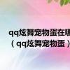 qq炫舞宠物蛋在哪里砸（qq炫舞宠物蛋）