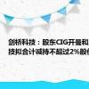 剑桥科技：股东CIG开曼和康令科技拟合计减持不超过2%股份