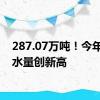 287.07万吨！今年日供水量创新高