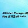 Affiliated Managers鐩樹腑寮傚姩 鑲′环澶ц穼5.07%