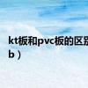 kt板和pvc板的区别（ktb）