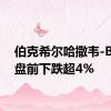 伯克希尔哈撒韦-B美股盘前下跌超4%