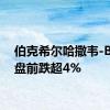 伯克希尔哈撒韦-B美股盘前跌超4%