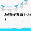 dnf筛子界面（dnf筛子）