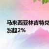 马来西亚林吉特兑美元涨超2%