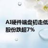 AI硬件端盘初走低 神宇股份跌超7%