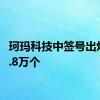 珂玛科技中签号出炉 共4.8万个