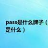 pass是什么牌子（pass是什么）