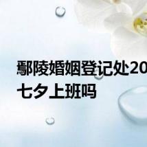 鄢陵婚姻登记处2024年七夕上班吗