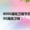 8090湖南卫视节目（8090湖南卫视）