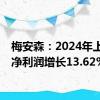 梅安森：2024年上半年净利润增长13.62%