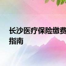 长沙医疗保险缴费办理指南