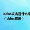 ddos攻击是什么意思啊（ddos攻击）