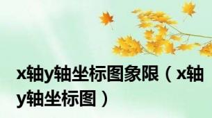 x轴y轴坐标图象限（x轴y轴坐标图）