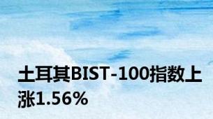 土耳其BIST-100指数上涨1.56%