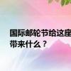 国际邮轮节给这座城市带来什么？