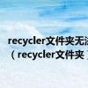 recycler文件夹无法删除（recycler文件夹）