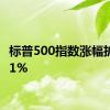 标普500指数涨幅扩大至1%