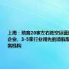 上海：培育20家左右低空运营服务领军企业、3-5家行业领先的适航取证技术服务机构