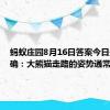 蚂蚁庄园8月16日答案今日最新正确：大熊猫走路的姿势通常是