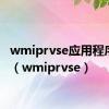 wmiprvse应用程序错误（wmiprvse）