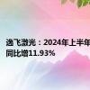 逸飞激光：2024年上半年净利润同比增11.93%