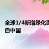 全球1/4新增绿化面积来自中国