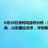 8月19日澳柯玛涨停分析：跨境电商，山东国企改革，冷链概念热股