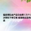 福森海私募产品交由第三方个人进行交易决策和下单交易 被湖南证监局出具警示函